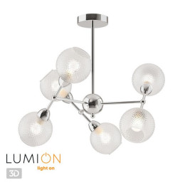 Люстра 4438/6C Lumion Хром, стекло