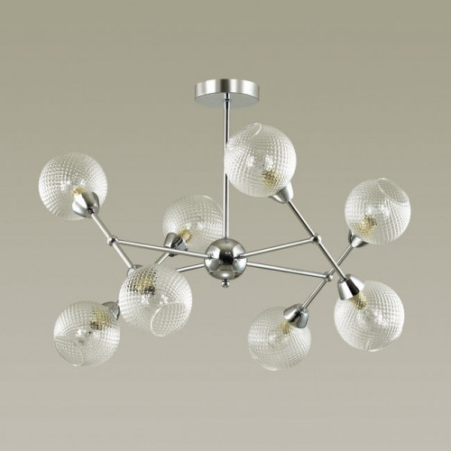 Люстра 4438/8C Lumion Хром, стекло