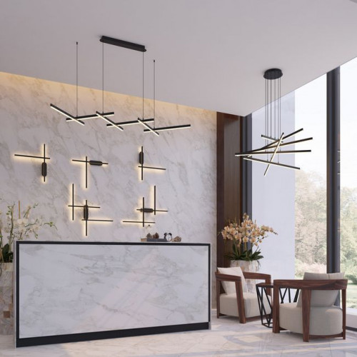 Светильник настенный 3890/36WL Odeon Light Черный