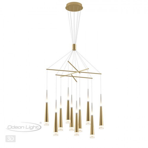 Светильник подвесной 3891/70LG Odeon Light Золотистый