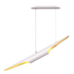 Светильник подвесной 3816/50WG Odeon Light Белый/золотистый