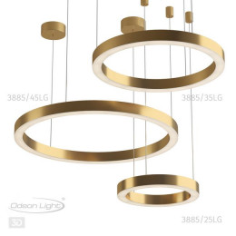 Светильник подвесной 3885/35LG Odeon Light Золотистый