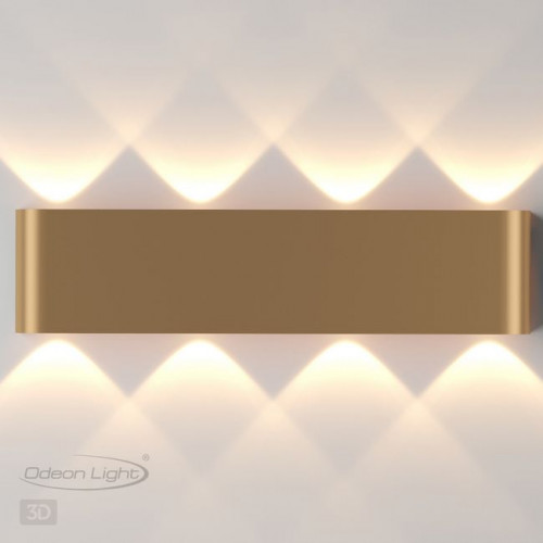 Светильник настенный 3893/8WL Odeon Light Золотистый