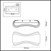 Светильник настенный 3894/8WG Odeon Light Золотистый