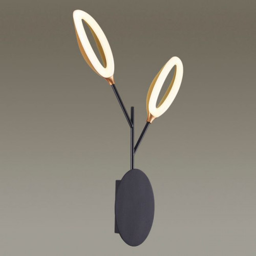 Светильник настенный 3903/14WL Odeon Light Черный/золотистый