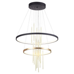 Светильник подвесной 3901/63L Odeon Light Золотистый/янтарный