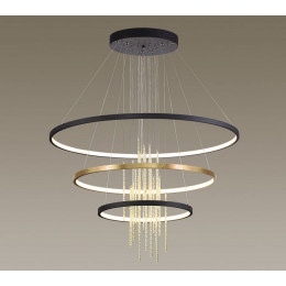 Светильник подвесной 3901/99L Odeon Light Золотистый/янтарный