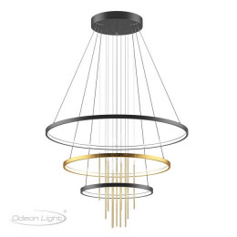 Светильник подвесной 3901/99L Odeon Light Золотистый/янтарный