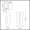 Светильник настенный 3886/6WG Odeon Light Белый/золотистый