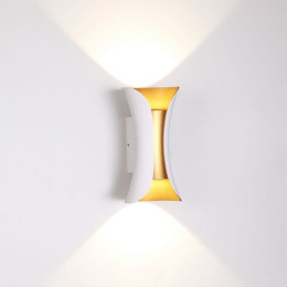 Светильник настенный 3886/6WG Odeon Light Белый/золотистый