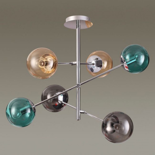 Люстра 4454/6C Lumion Хром, разноцветный