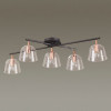 Люстра 4455/5C Lumion Черный, медный