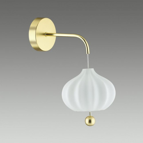 Светильник настенный 4459/1W Lumion Золотой, белый