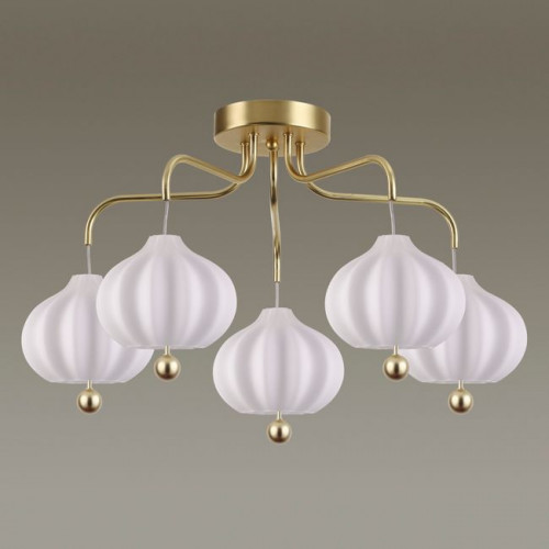 Люстра 4459/5C Lumion Золотой, белый