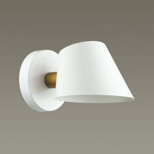 Светильник настенный 4465/1W Lumion Белый, золотой