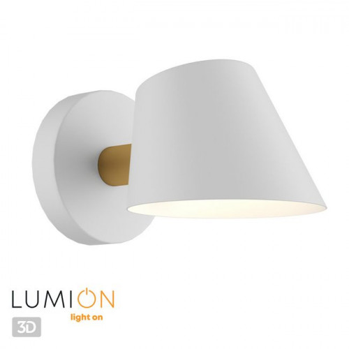 Светильник настенный 4465/1W Lumion Белый, золотой