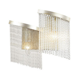 Светильник настенный 4630/2W Odeon Light Серебристый/стекло/металл.цепочки