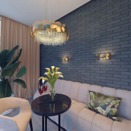 Люстра 4636/6 Odeon Light Золото/хрусталь/металл