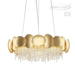 Люстра 4636/6 Odeon Light Золото/хрусталь/металл