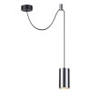 Светильник подвесной 3897/1 Odeon Light Черный/хром