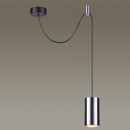 Светильник подвесной 3897/1 Odeon Light Черный/хром