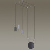 Светильник подвесной 3897/3 Odeon Light Черный/хром