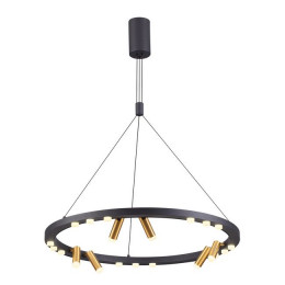 Светильник подвесной 3918/63L Odeon Light Черный/золотистый