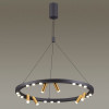 Светильник подвесной 3918/63L Odeon Light Черный/золотистый