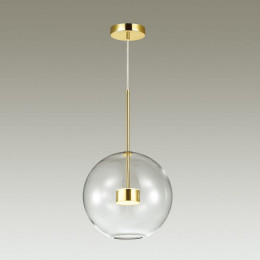 Светильник подвесной 4640/12L Odeon Light Золотой/прозрачный