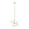 Светильник подвесной 4640/12LB Odeon Light Золотой/прозрачный
