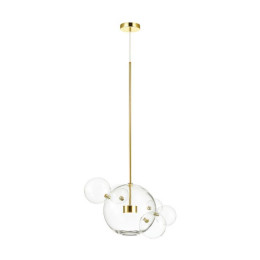 Светильник подвесной 4640/12LB Odeon Light Золотой/прозрачный