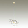 Светильник подвесной 4640/12LB Odeon Light Золотой/прозрачный