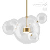 Светильник подвесной 4640/12LB Odeon Light Золотой/прозрачный