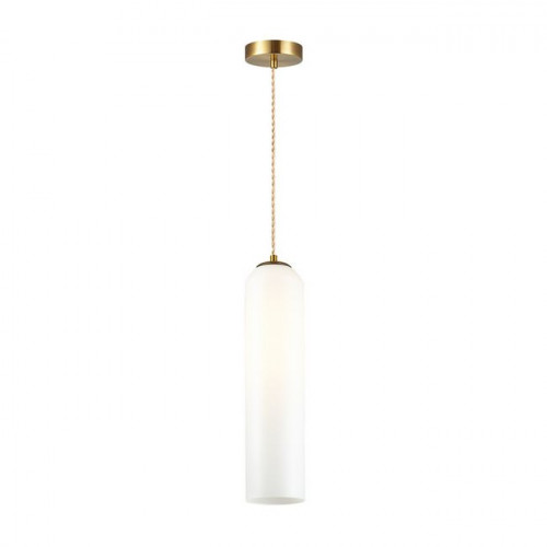 Светильник подвесной 4642/1 Odeon Light Золотой/белый