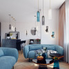 Светильник подвесной 4642/1 Odeon Light Золотой/белый