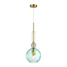 Светильник подвесной 4648/1 Odeon Light Золотой/синий/разноцветный