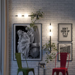 Светильник настенный 4682/1WB Odeon Light Золото/белый