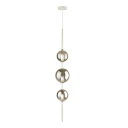 Светильник подвесной 4683/3 Odeon Light Белый /дымчатый
