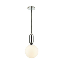 Светильник подвесной 4670/1 Odeon Light Хром/белый