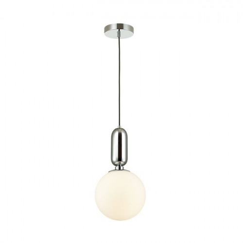Светильник подвесной 4670/1 Odeon Light Хром/белый