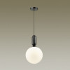 Светильник подвесной 4671/1 Odeon Light Черный/белый
