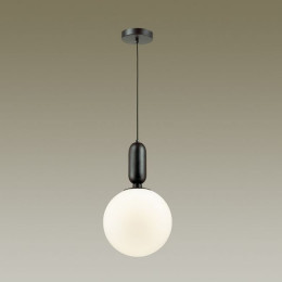 Светильник подвесной 4671/1 Odeon Light Черный/белый