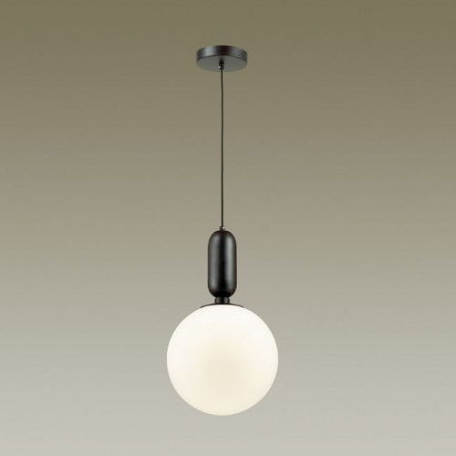 Светильник подвесной 4671/1 Odeon Light Черный/белый