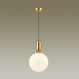Светильник подвесной 4672/1 Odeon Light Золотой/черный