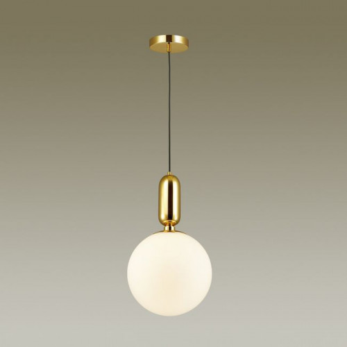 Светильник подвесной 4672/1 Odeon Light Золотой/черный