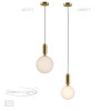 Светильник подвесной 4672/1 Odeon Light Золотой/черный