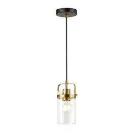 Светильник подвесной 4653/1 Odeon Light Черный/золотой/прозрачный