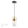 Светильник подвесной 4653/1 Odeon Light Черный/золотой/прозрачный