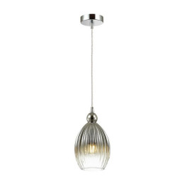 Светильник подвесной 4713/1 Odeon Light Дымчатый/хром