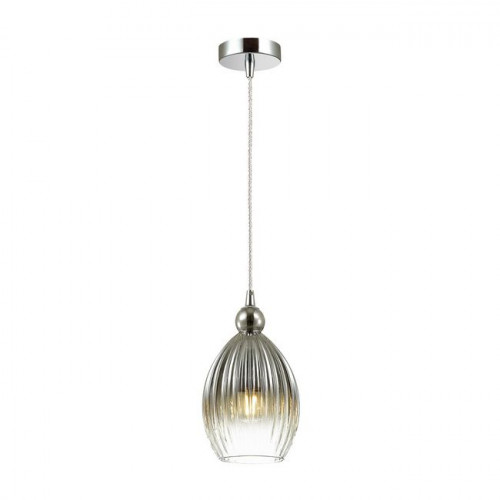 Светильник подвесной 4713/1 Odeon Light Дымчатый/хром